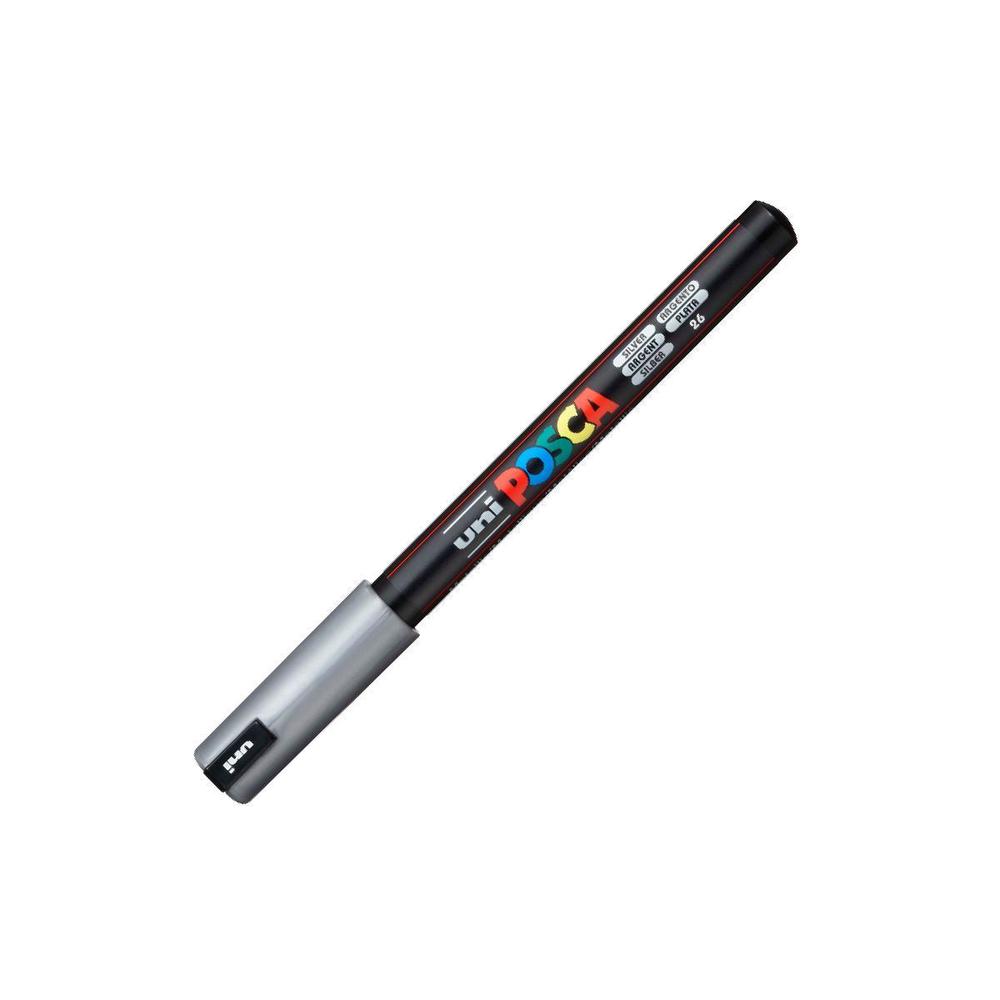 POSCA unikátní popisovač PC-1MR 0,7 mm stříbrný