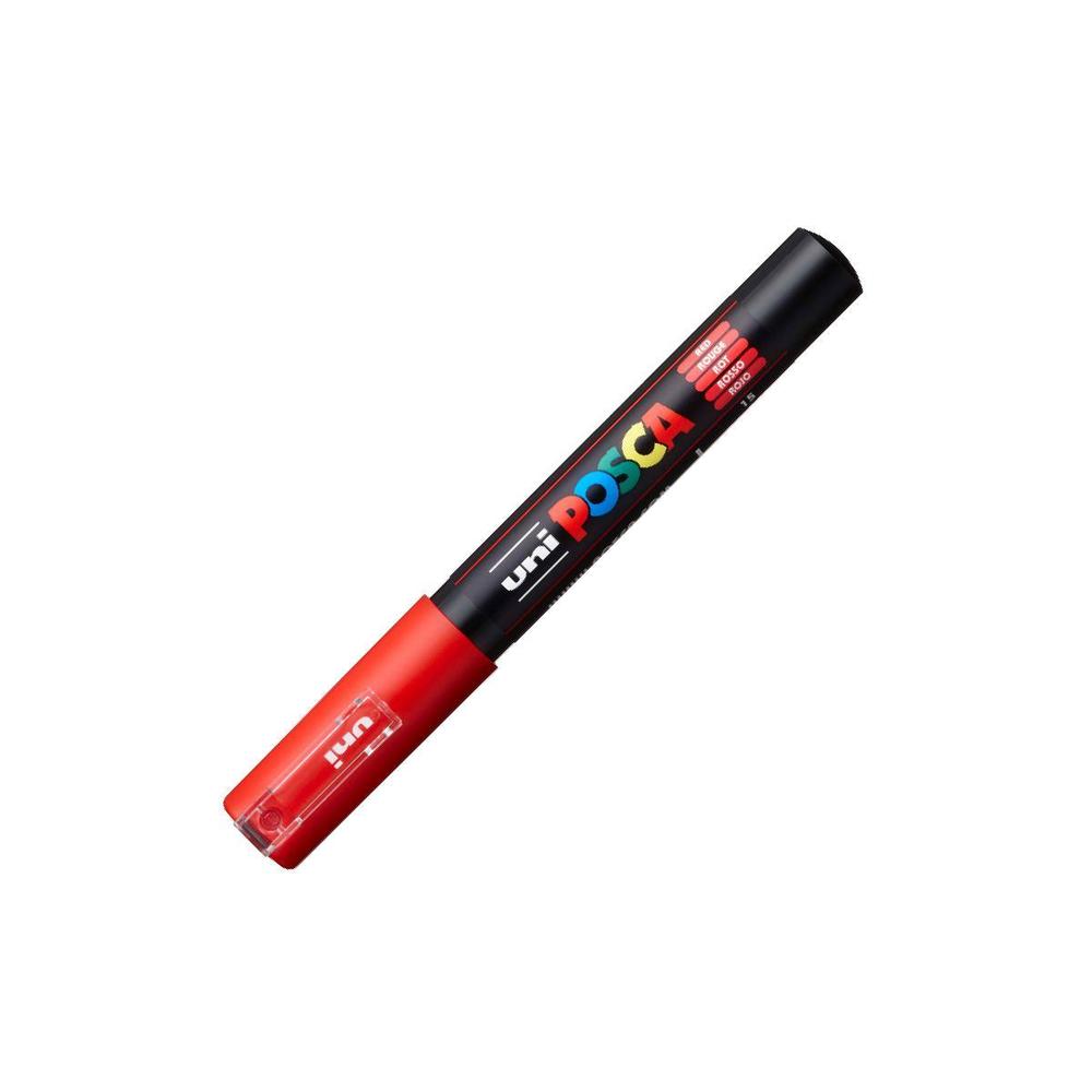 POSCA unikátní popisovač PC-1M 0,7-1mm červený