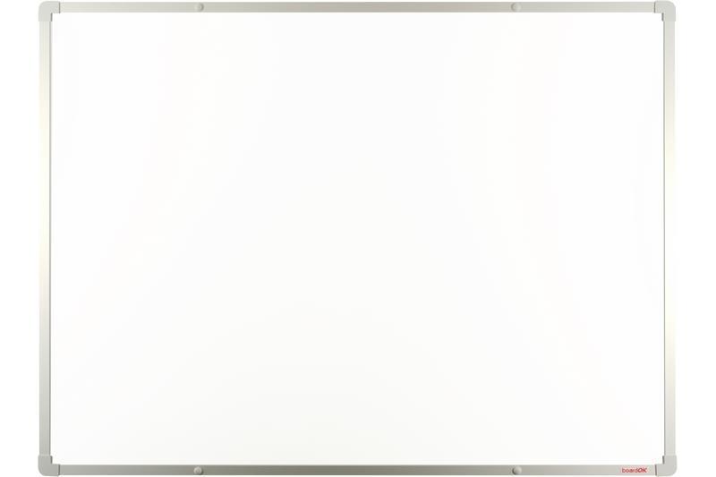 boardOK magnetická keramická tabule na fixy se stříbrným rámem 120x90 cm