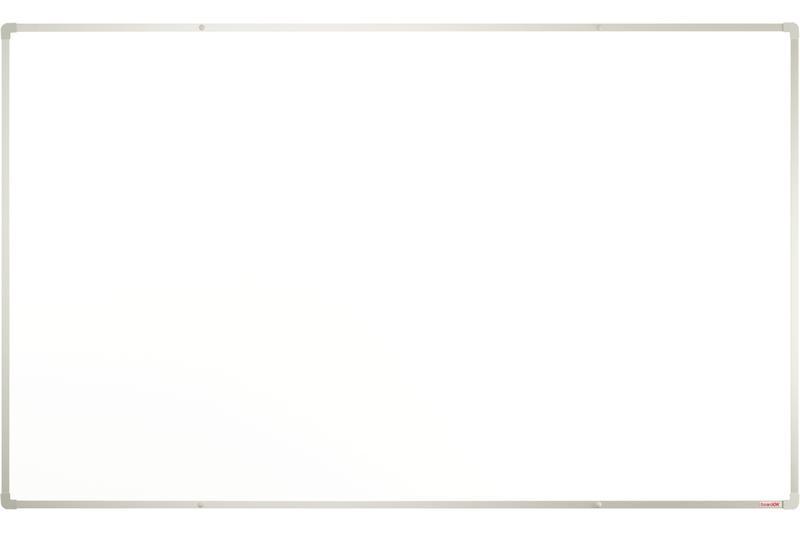 boardOK magnetická keramická tabule na fixy se stříbrným rámem 200x120 cm