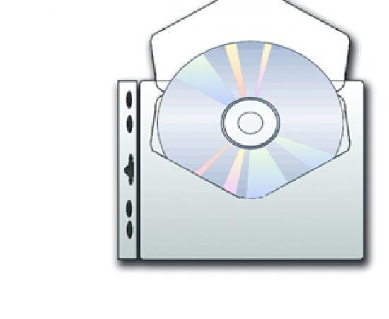 KARTON P+P obal závěsný na CD 115 mic čirý na 1 CD/10 ks