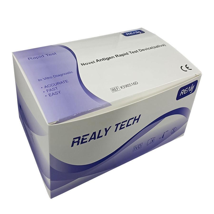 AKCE! Antigenní test ze slin na Realy Tech , Sars-COV-2 /20 ks
