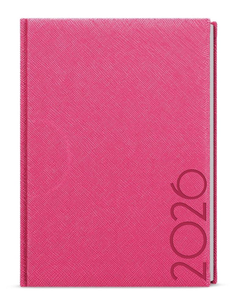 Baloušek Tisk diář týdenní Oskar Tora A5 růžový