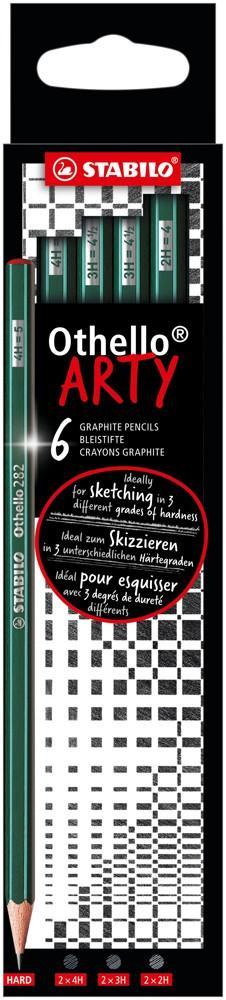 Sada grafitových tužek STABILO Othello mix 6 ks ARTY