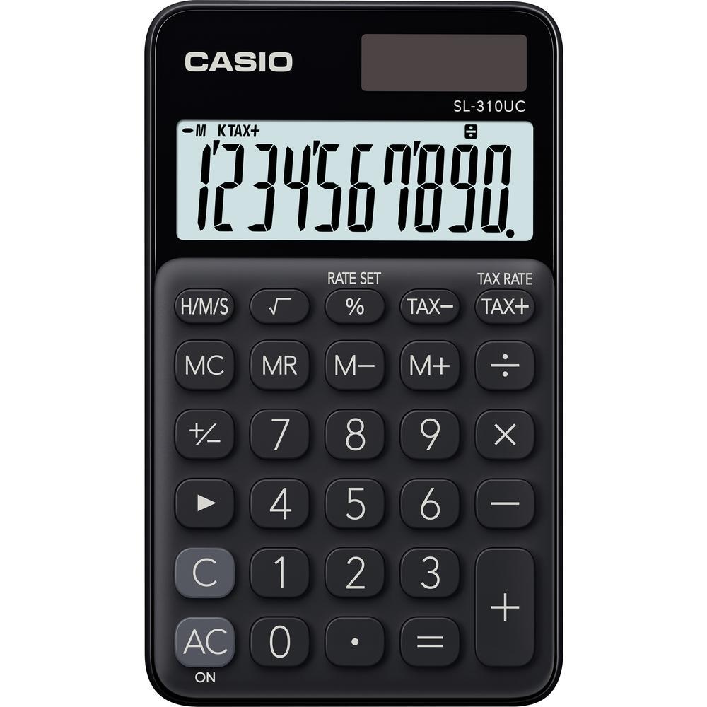 Casio kalkulačka SL 310 UC kapesní / 10 míst černá