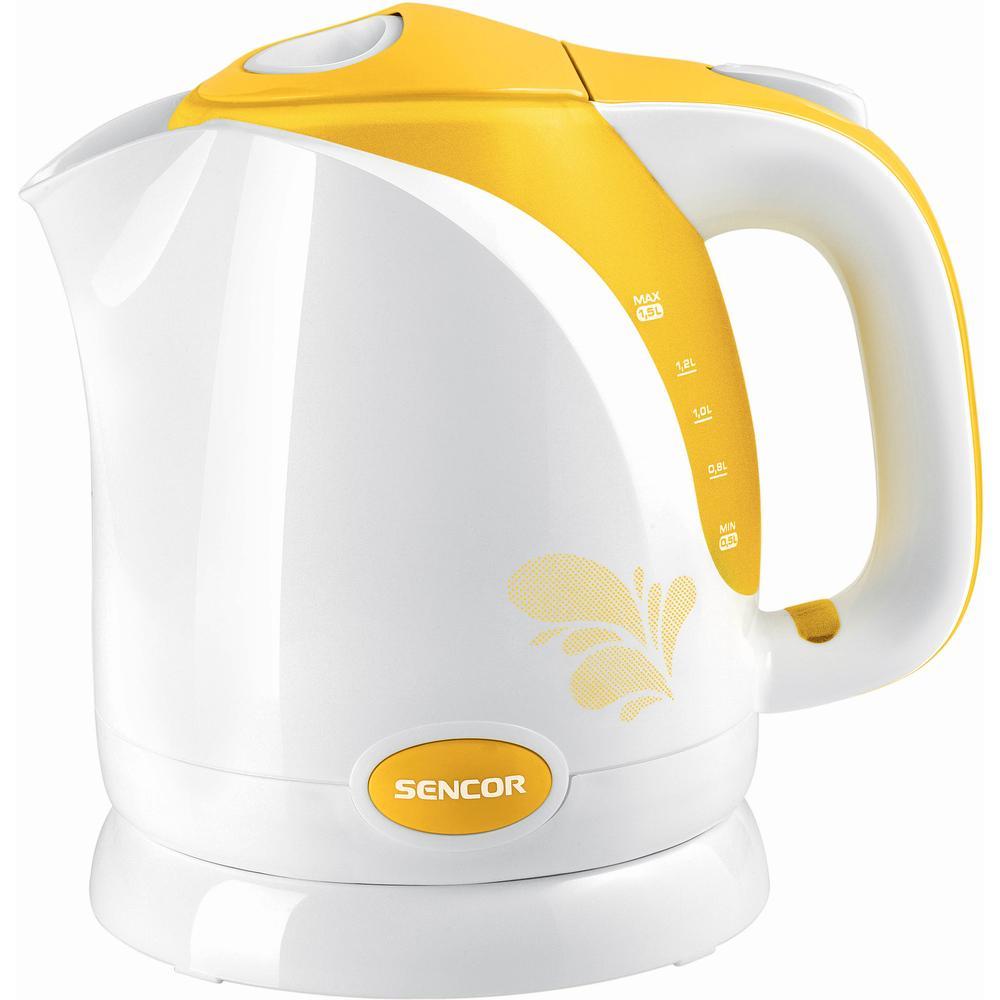 Sencor konvice rychlovarná plastová 1,5 litru SWK 1506YL žlutá