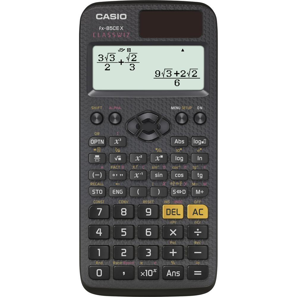 Casio kalkulačka FX 85 CE X školní černá