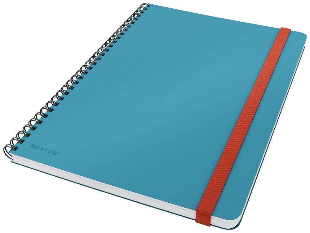 Leitz zápisník Cosy B5 kroužkový, linkovaný klidná modrá