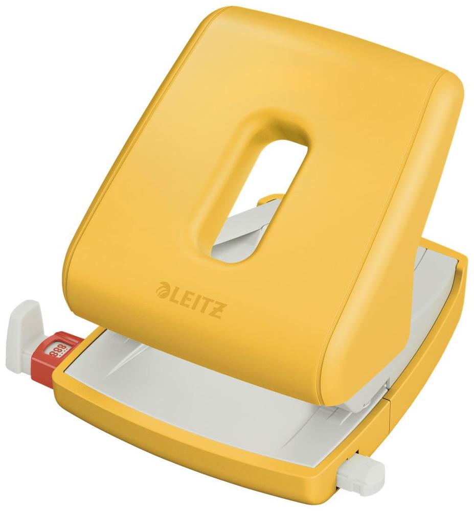Leitz děrovač Cosy teple žlutý