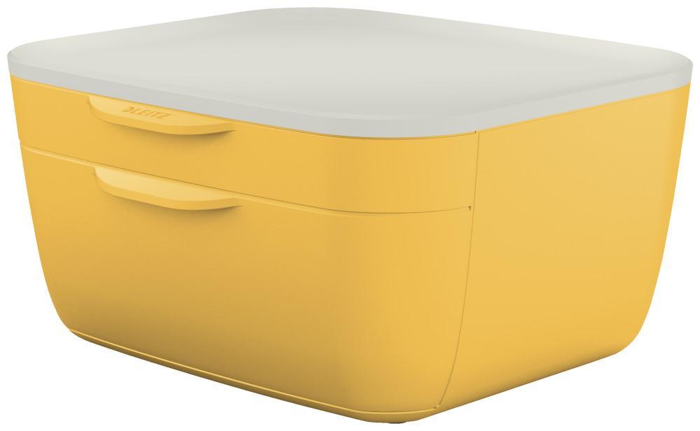Leitz zásuvkový box Cosy teplá žlutá