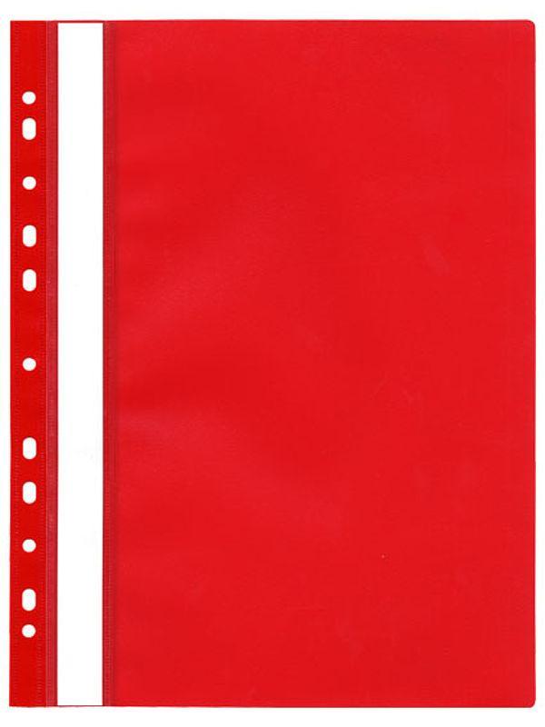 KARTON P+P rychlovazač plastový s euroděrováním červený