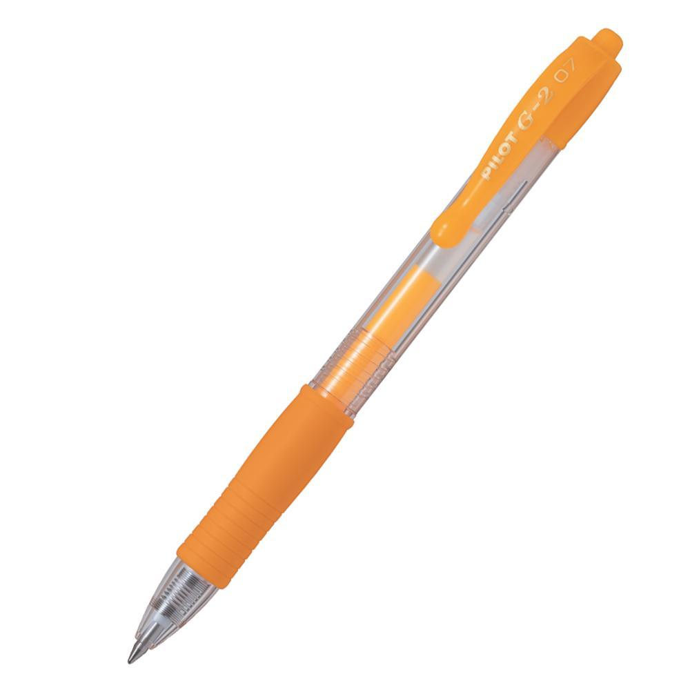 Pilot pero gelové 2605 G2 0,7 Neonová meruňková oranžová