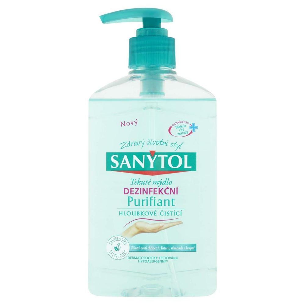 Sanytol dezinfekční mýdlo Purifiant hloubkově čistící 250 ml