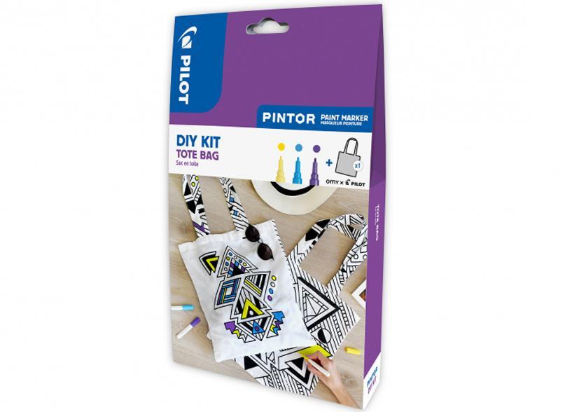 Pilot popisovač akrylový 4074 Pintor Taška sada 3 barev hrot F