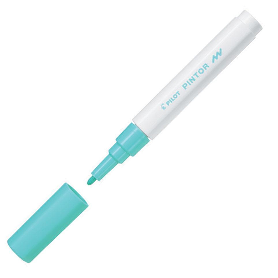 Pilot popisovač akrylový 4074 Pintor pastelová zelená hrot F