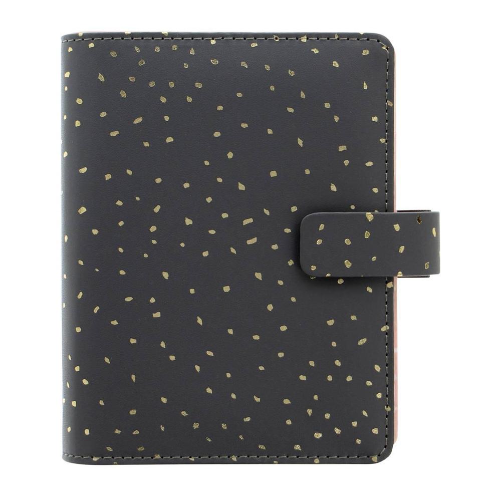 Filofax diář Confetti kapesní Charcoal