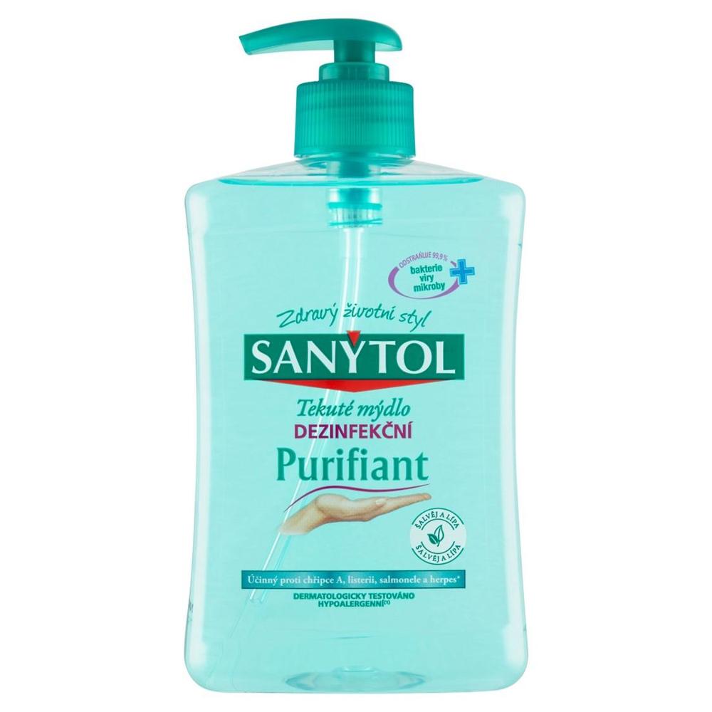 Sanytol dezinfekční mýdlo Purifiant hloubkově čistící 500 ml