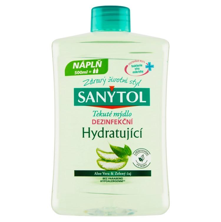 Sanytol dezinfekční mýdlo hydratující, náhradní náplň 500 ml