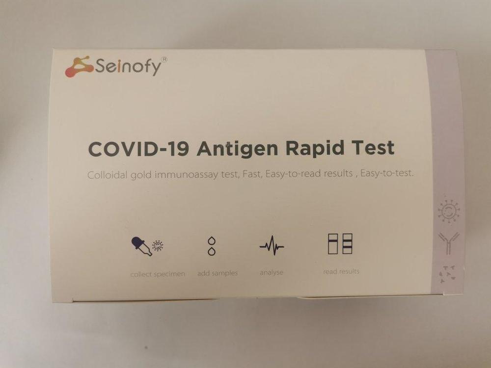 Antigenní test Seinofy, Rapid, KIT ze slin, hltanu nebo nosu /20ks