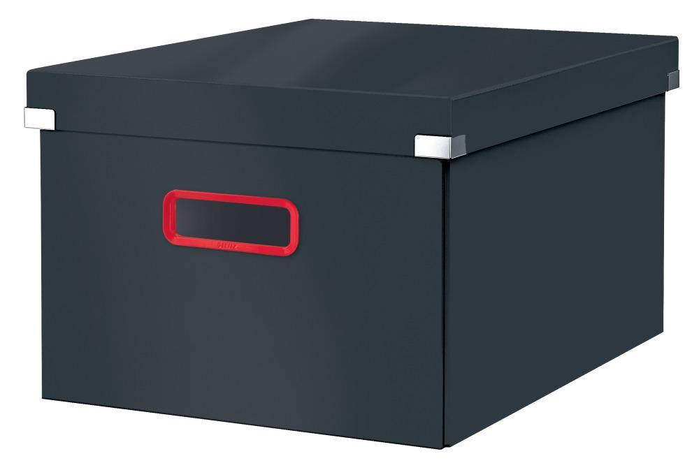 Leitz univerzální krabice Click&Store COSY, velikost M (A4) sametově šedá