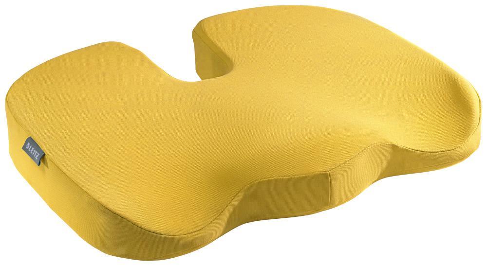 Leitz ergonomická podložka na sezení z paměťové pěny ERGO Cosy teplá žlutá