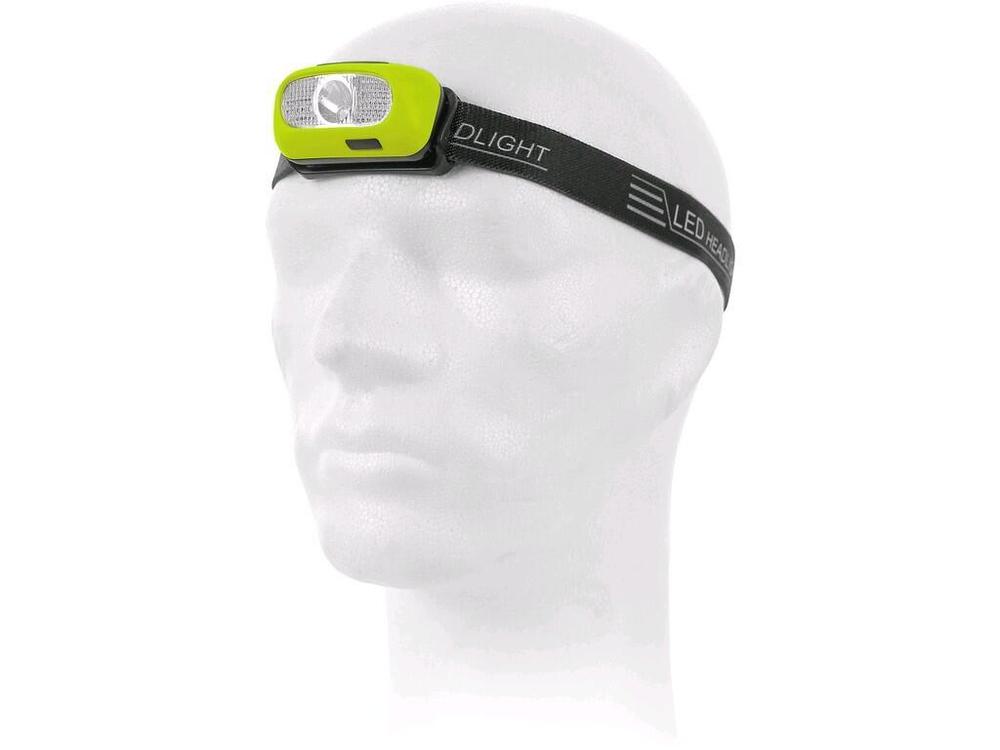 CXS čelovka Cree led XPG, nabíjecí, fluorescenční žlutá
