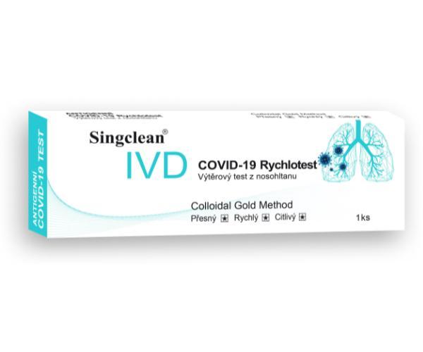 Antigenní test z nosu Singclean Medical /20 ks