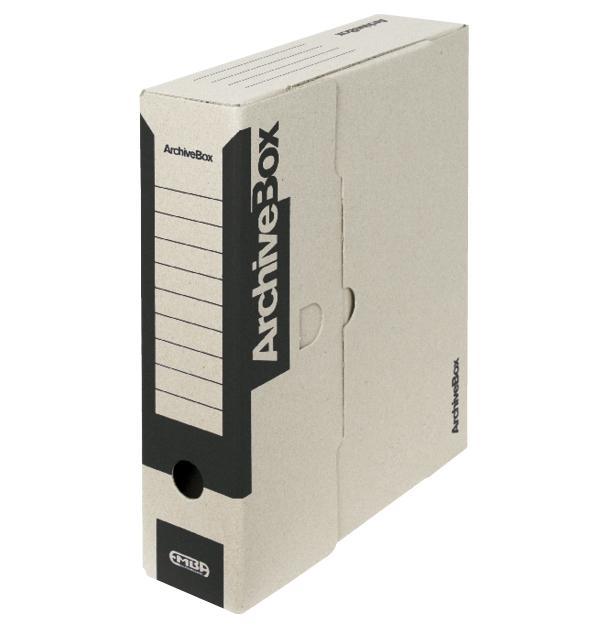Emba box archivační barevný 330 x 260 x 75 mm černý