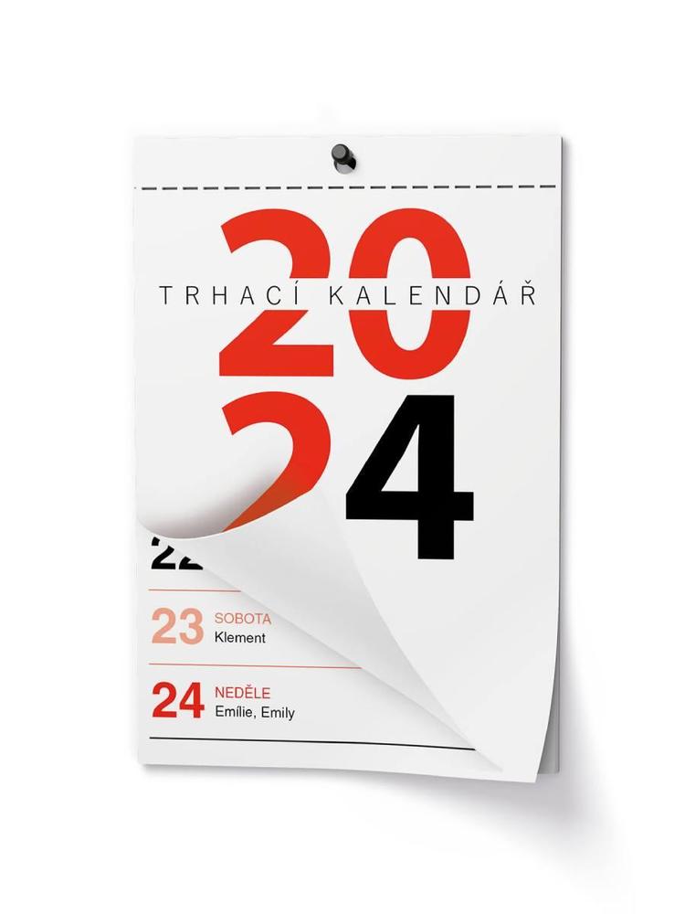 Baloušek Tisk kalendář nástěnný trhací Senior I. - A6