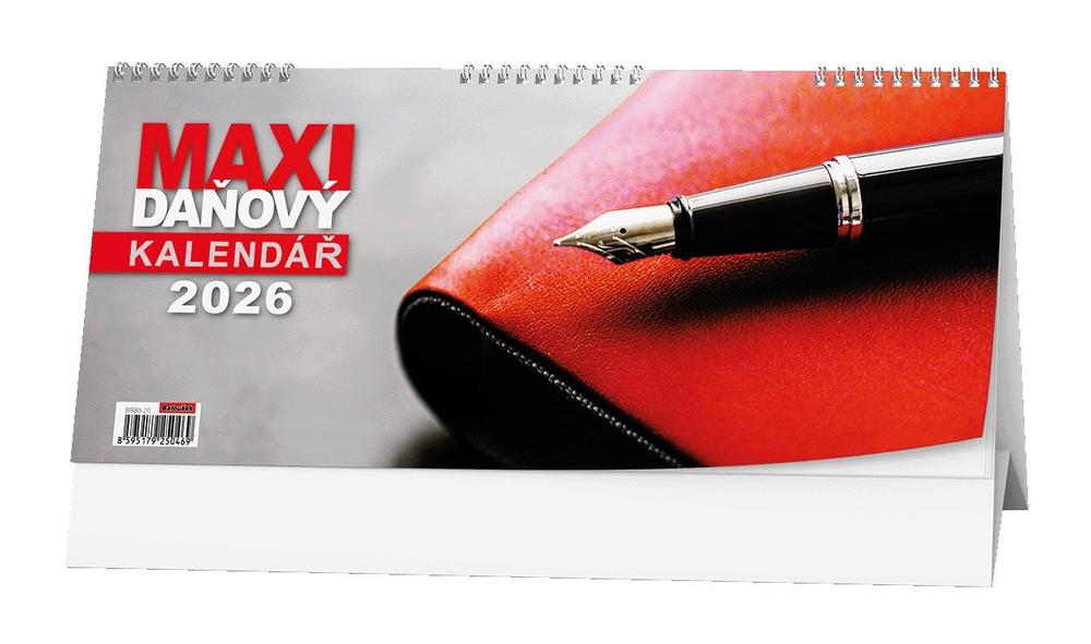 Baloušek Tisk kalendář stolní žánr. týd. MAXI daňový