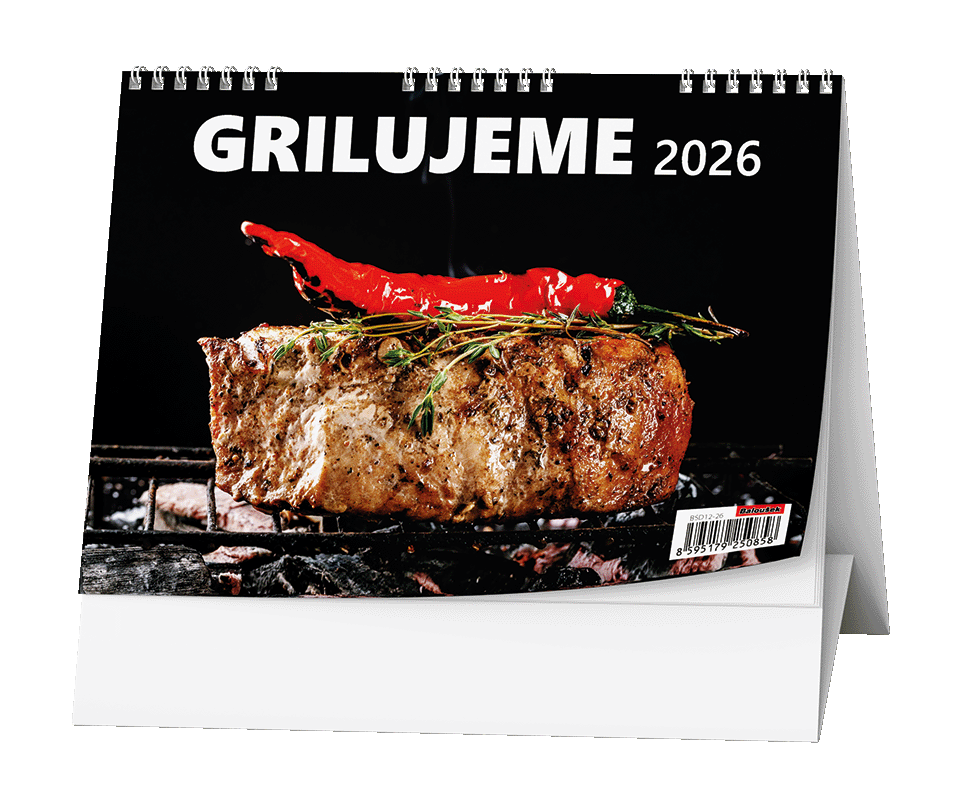 Baloušek Tisk kalendář stolní žánr. týd. Grilujeme