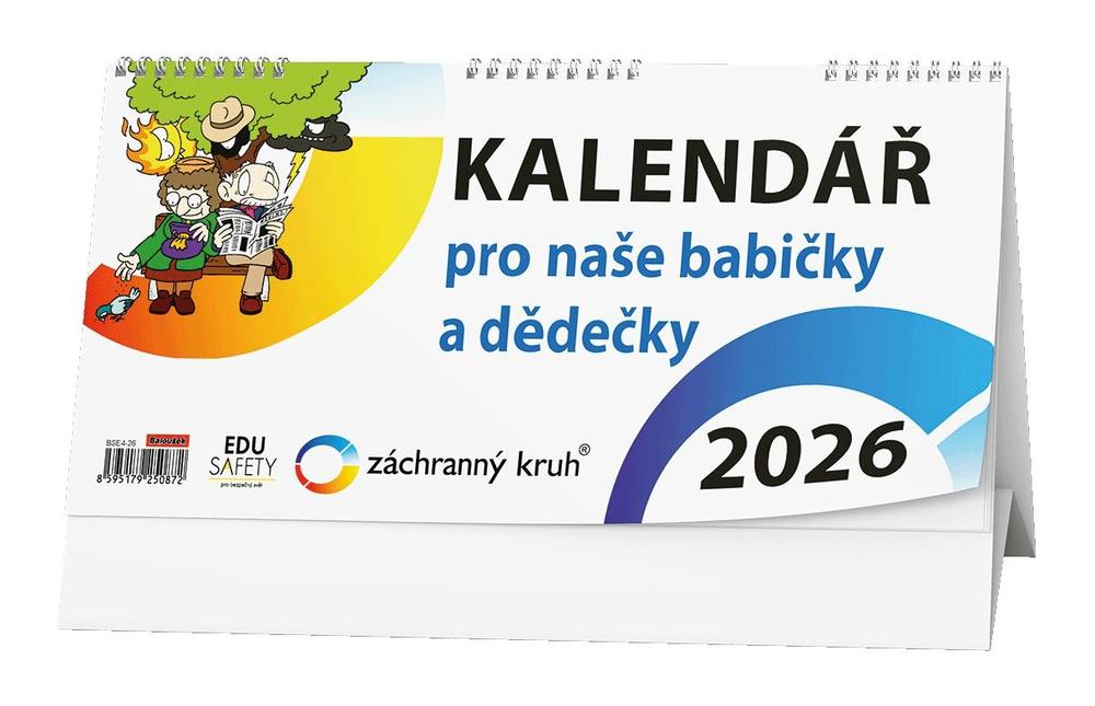 Baloušek Tisk kalendář stolní žánr. týd. pro babičky a děděčky