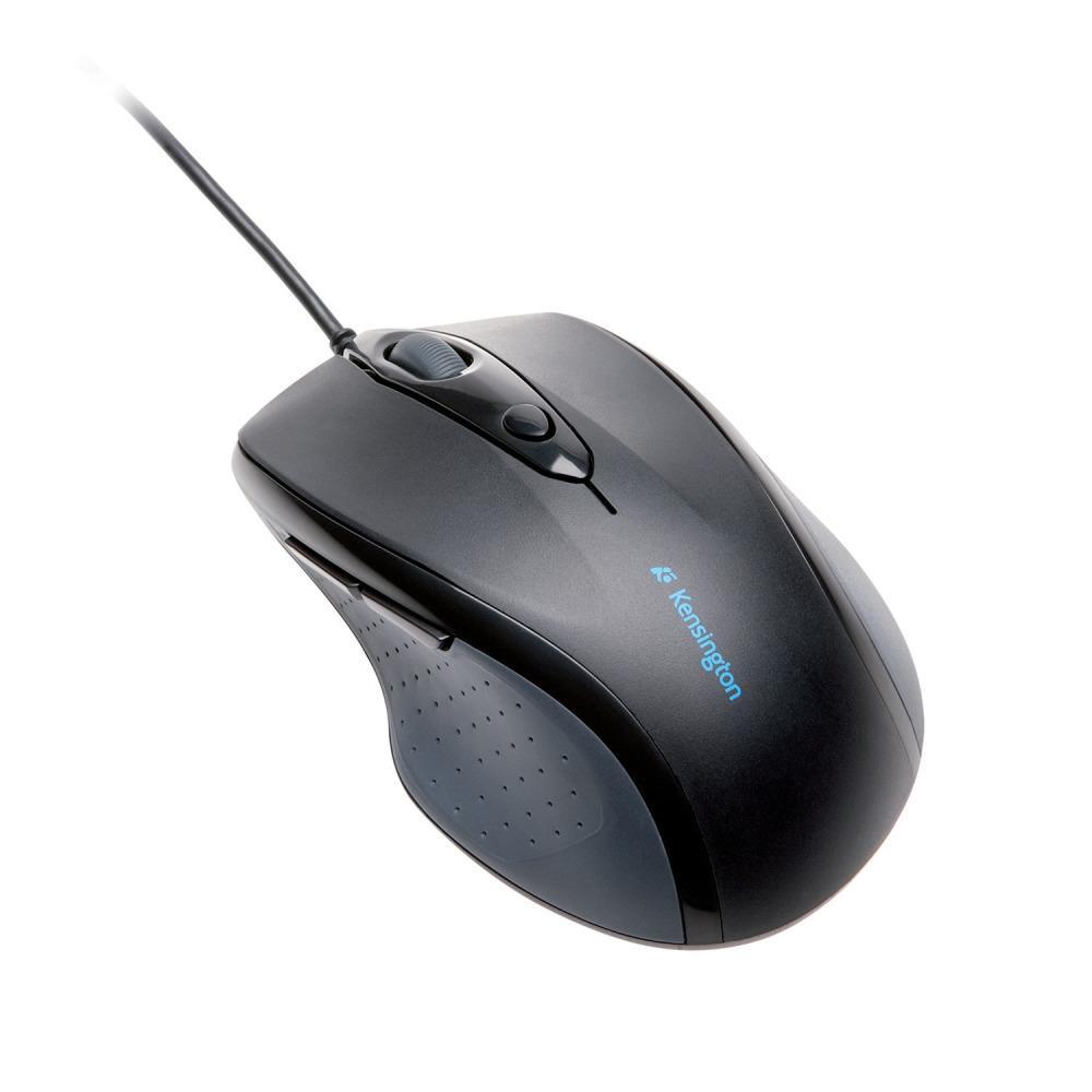 Kensington kabelová počítačová myš plné velikosti Pro Fit černá