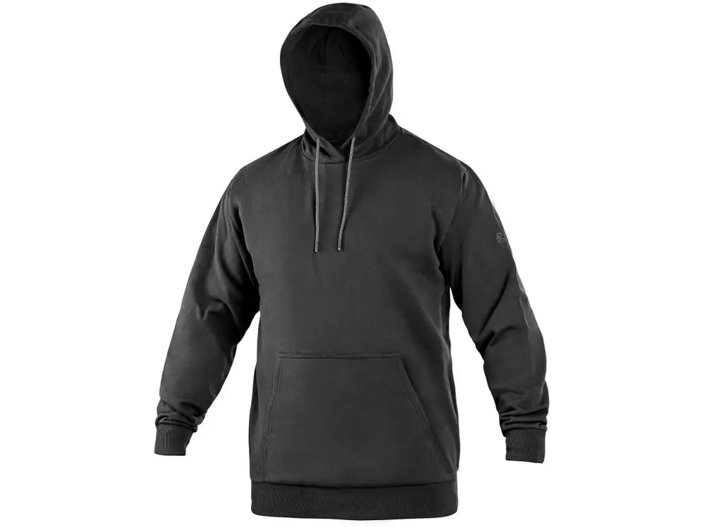 CXS mikina s kapucí ARYN, černá vel. 3XL