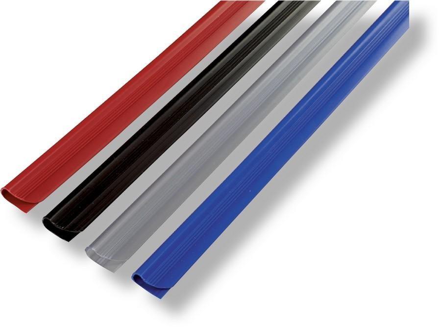 Hřbet nasouvací RELIDO /50 ks 12 mm červený