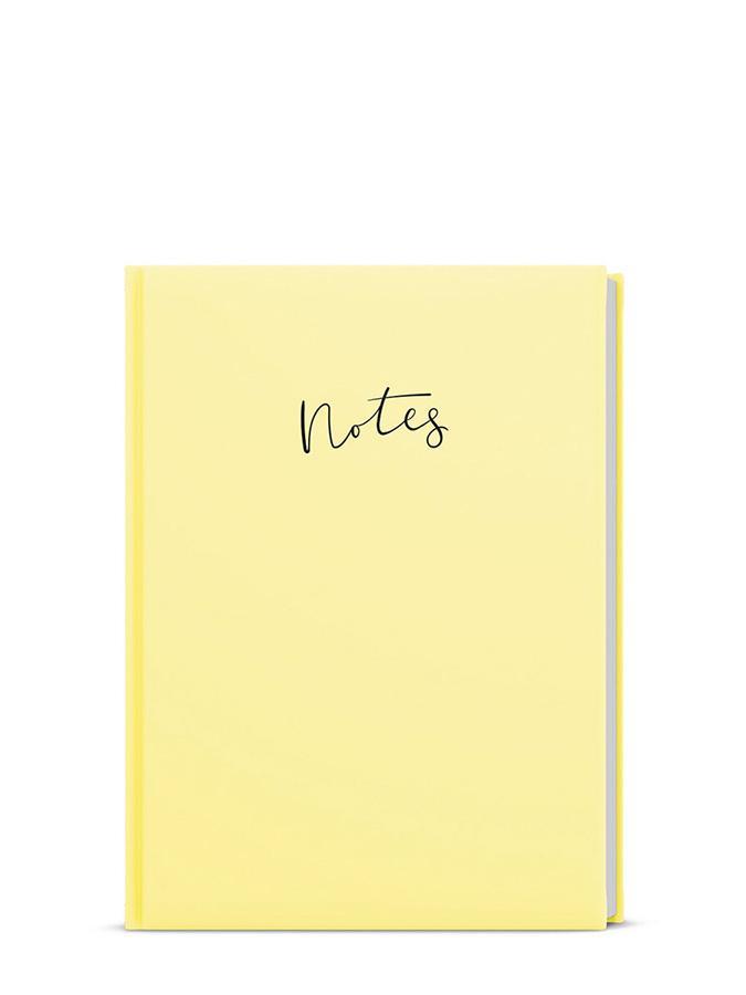 Baloušek Tisk notes linkovaný A6 Pastelo žlutá