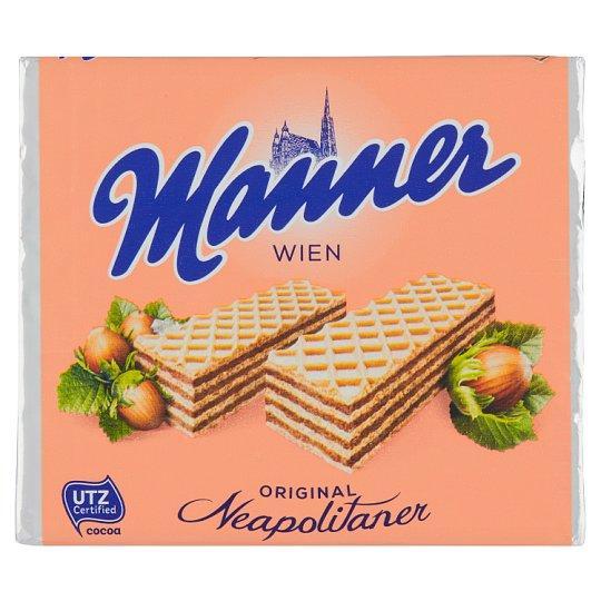 Sušenky Manner s lískooříškovo kakaovou náplní 75 g