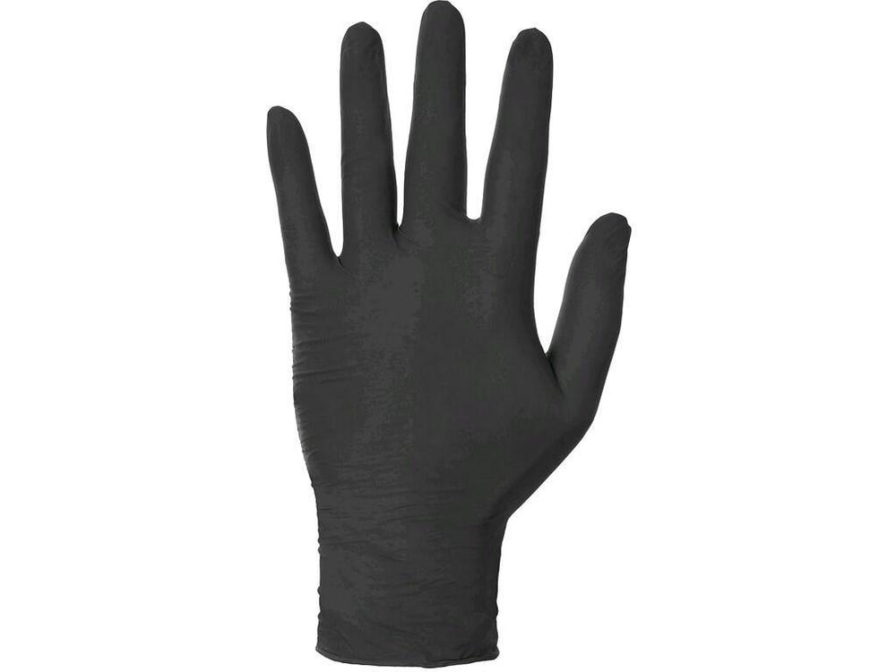 CXS rukavice STERN, jednorázové, nitril, černé, nepudřené/100 ks vel. XL (10)
