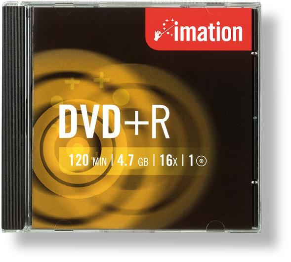 DVD +R IMATION 4.7 GB, 1 ks