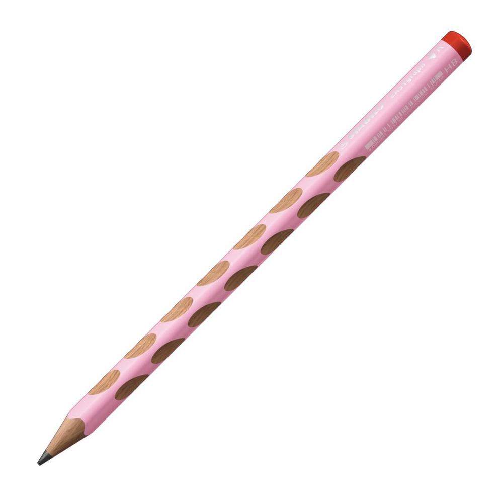 STABILO tužka grafitová EASYgraph Pastel silná pro praváky růžová