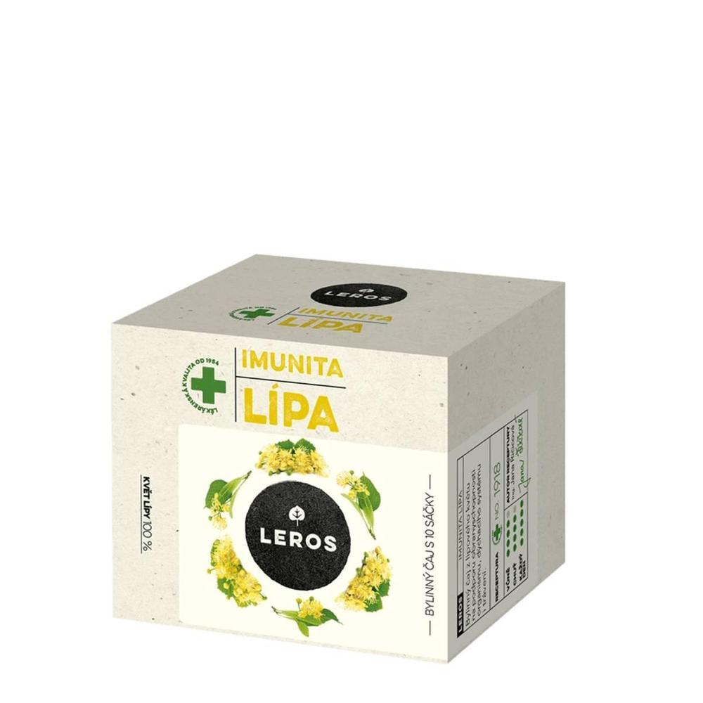 Leros bylinný čaj Lípa imunita / 10 sáčků