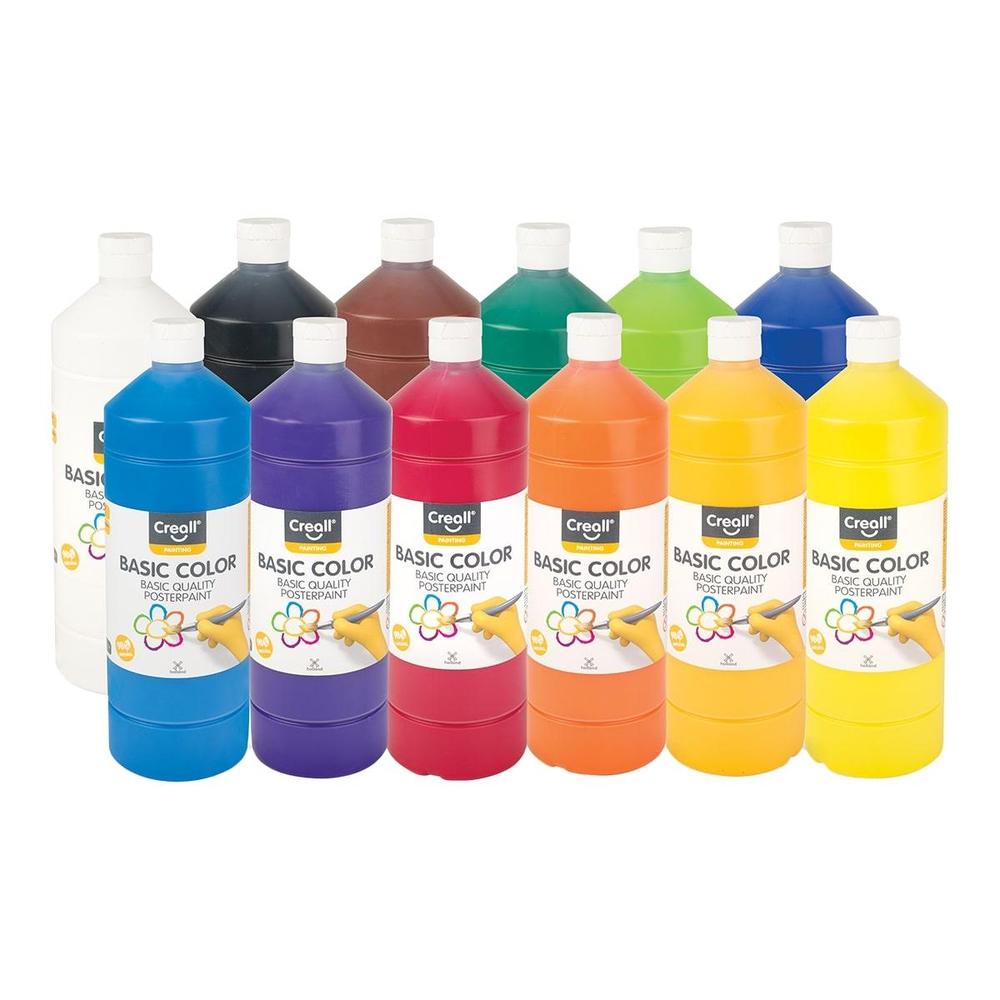 Creall barva temperová 12 x 1 l mix barev