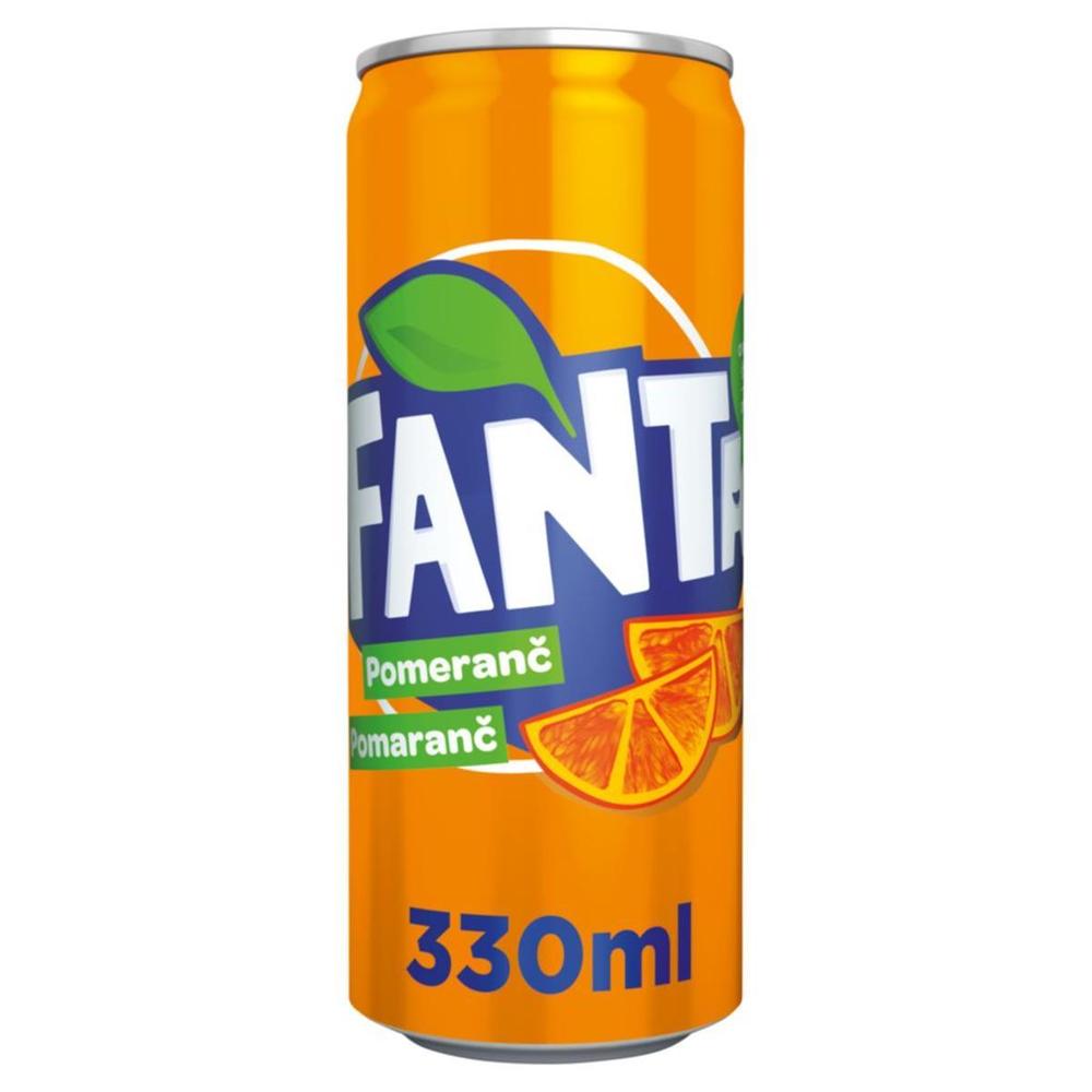 Fanta Orange 0,33L plech