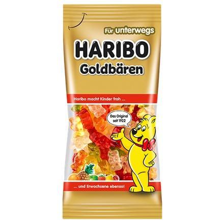 Bonbóny Haribo Goldbaren mini želé 75g