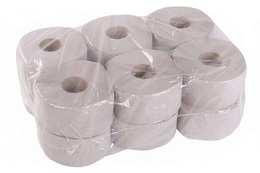 Katrin papír toaletní JUMBO 190 mm, 2-vrstvý recykl návin 100 m / 12 ks