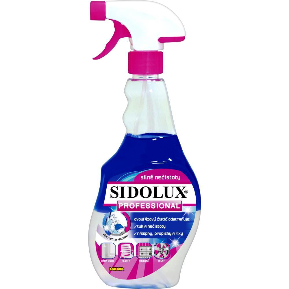 Sidolux Professional na silné nečistoty dvoufázový 500 ml