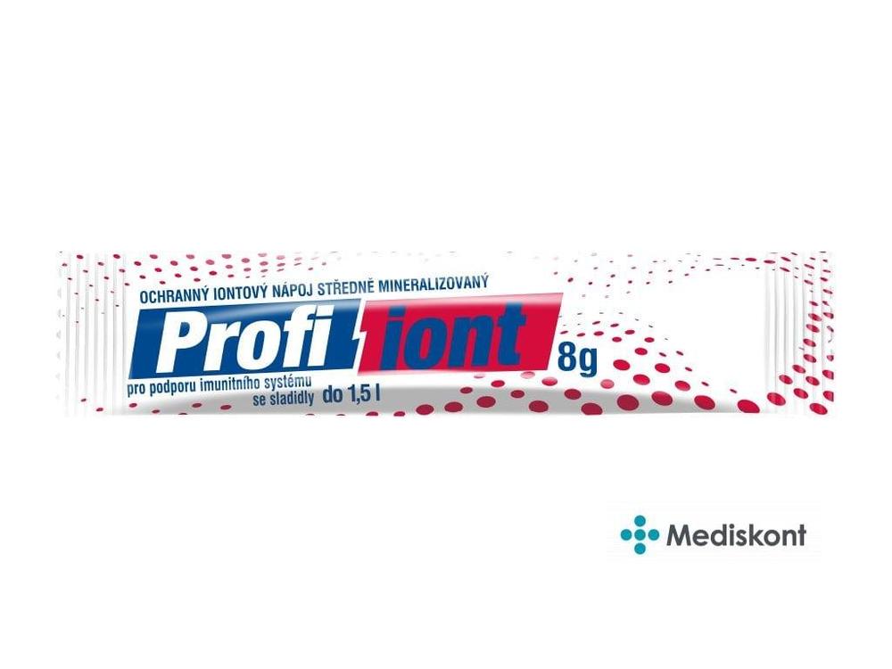 Ochranný iontový nápoj Profi Iont 8 g , mix příchutí, bal. 20 ks