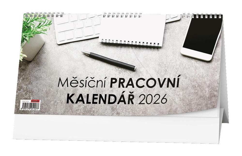 Baloušek Tisk kalendář stolní žánr. měs. měsíční kalendárium