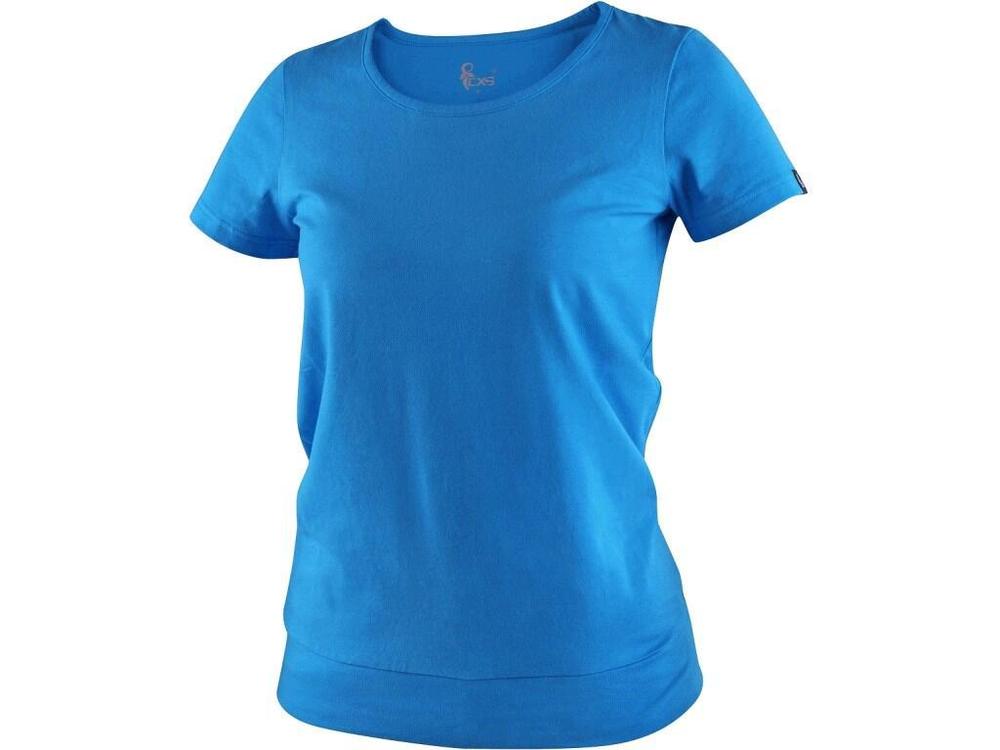 CXS tričko EMILY, dámské, azurově modré, barva 416 vel. M