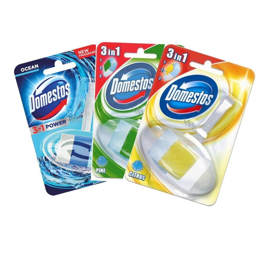 WC závěs Domestos 40g MIX vůní